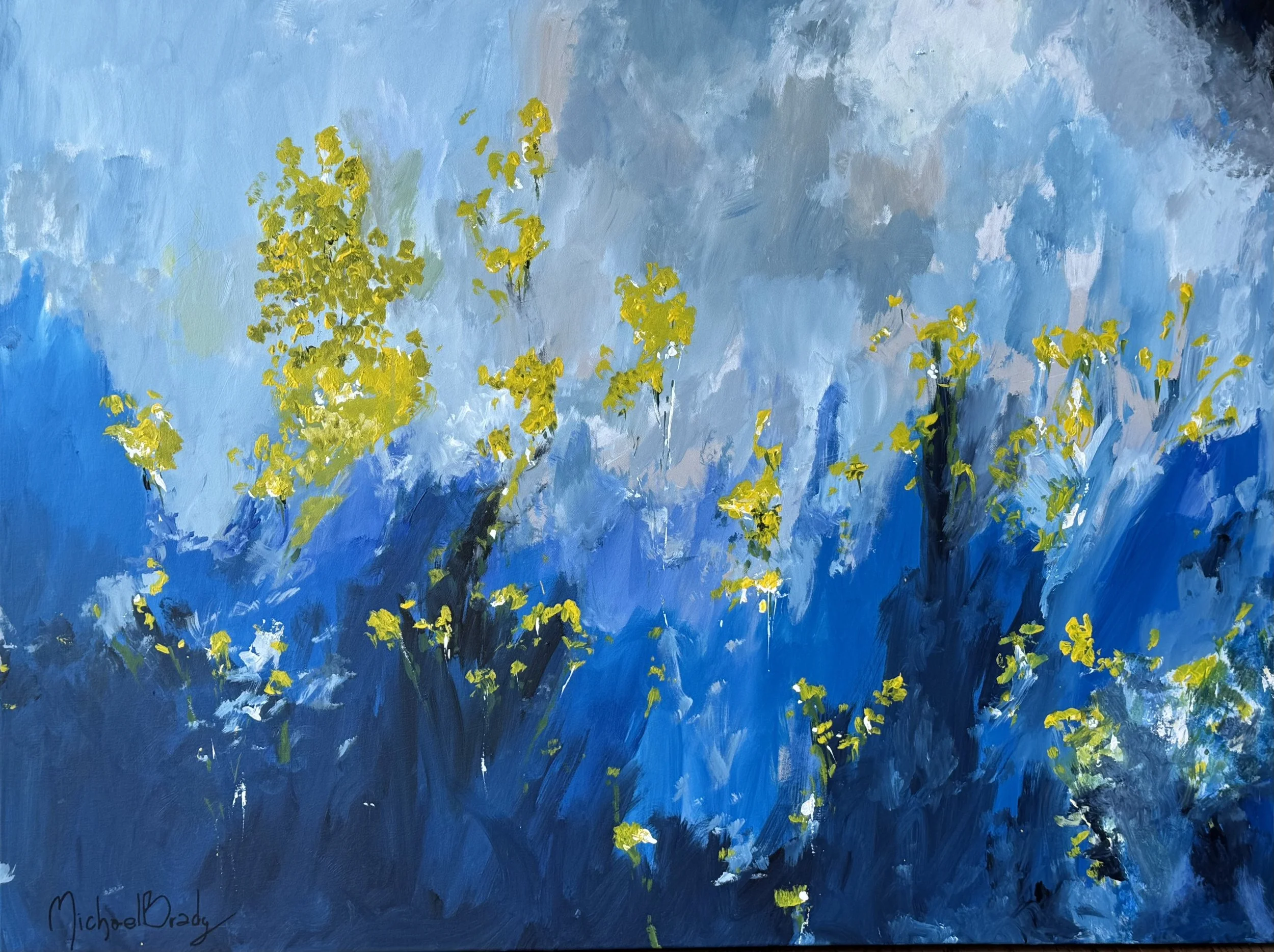 Spring 30" x 40"