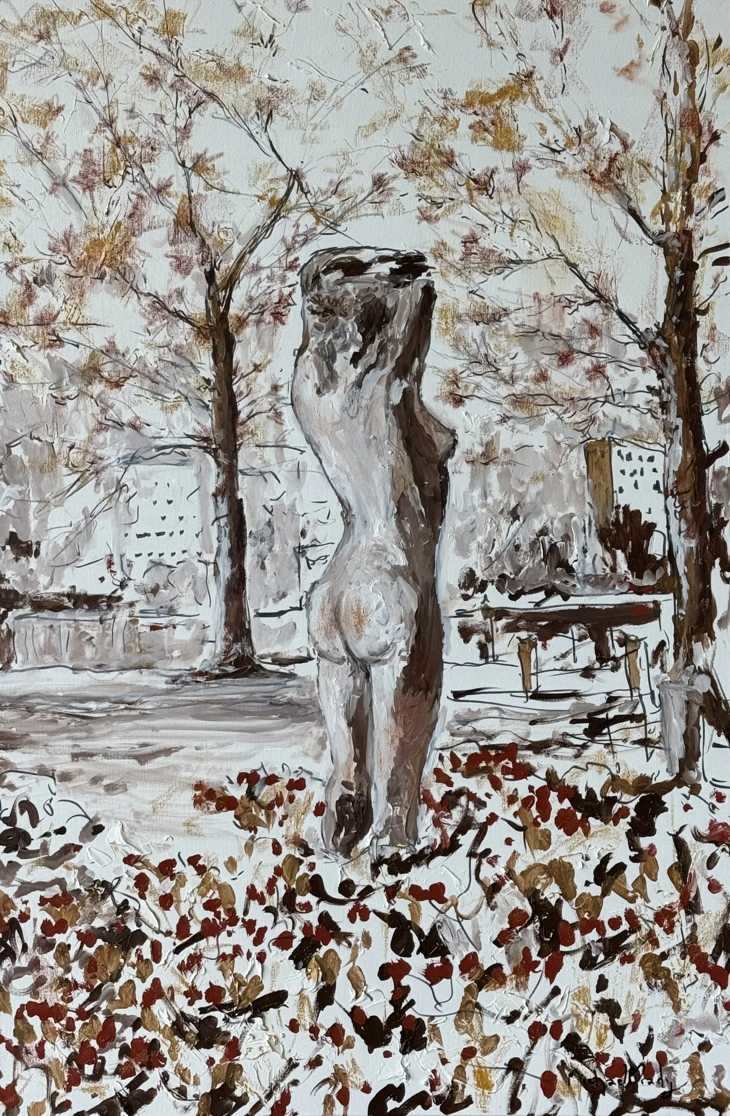Fall in the Park 24" x 36"