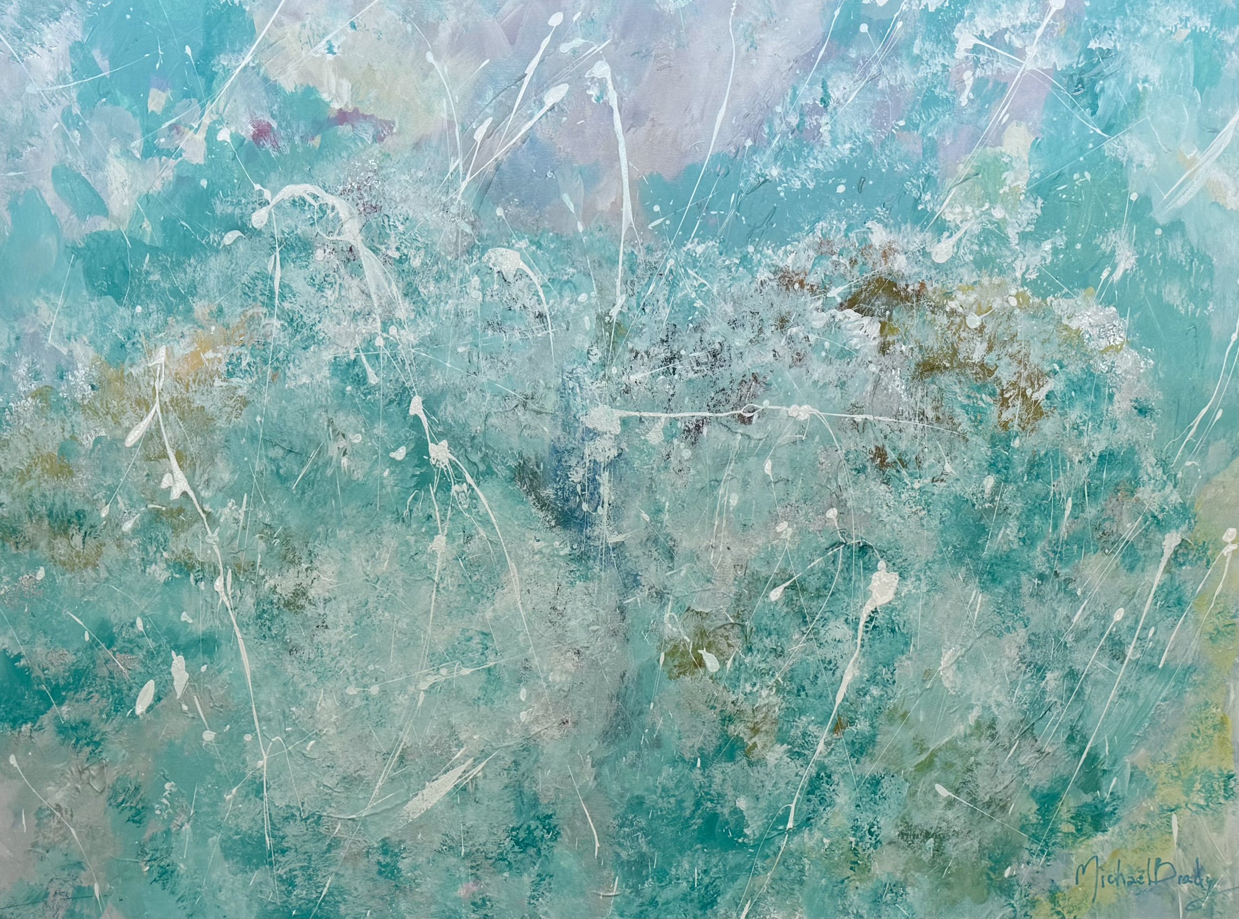 In the Clouds 30" x 40"