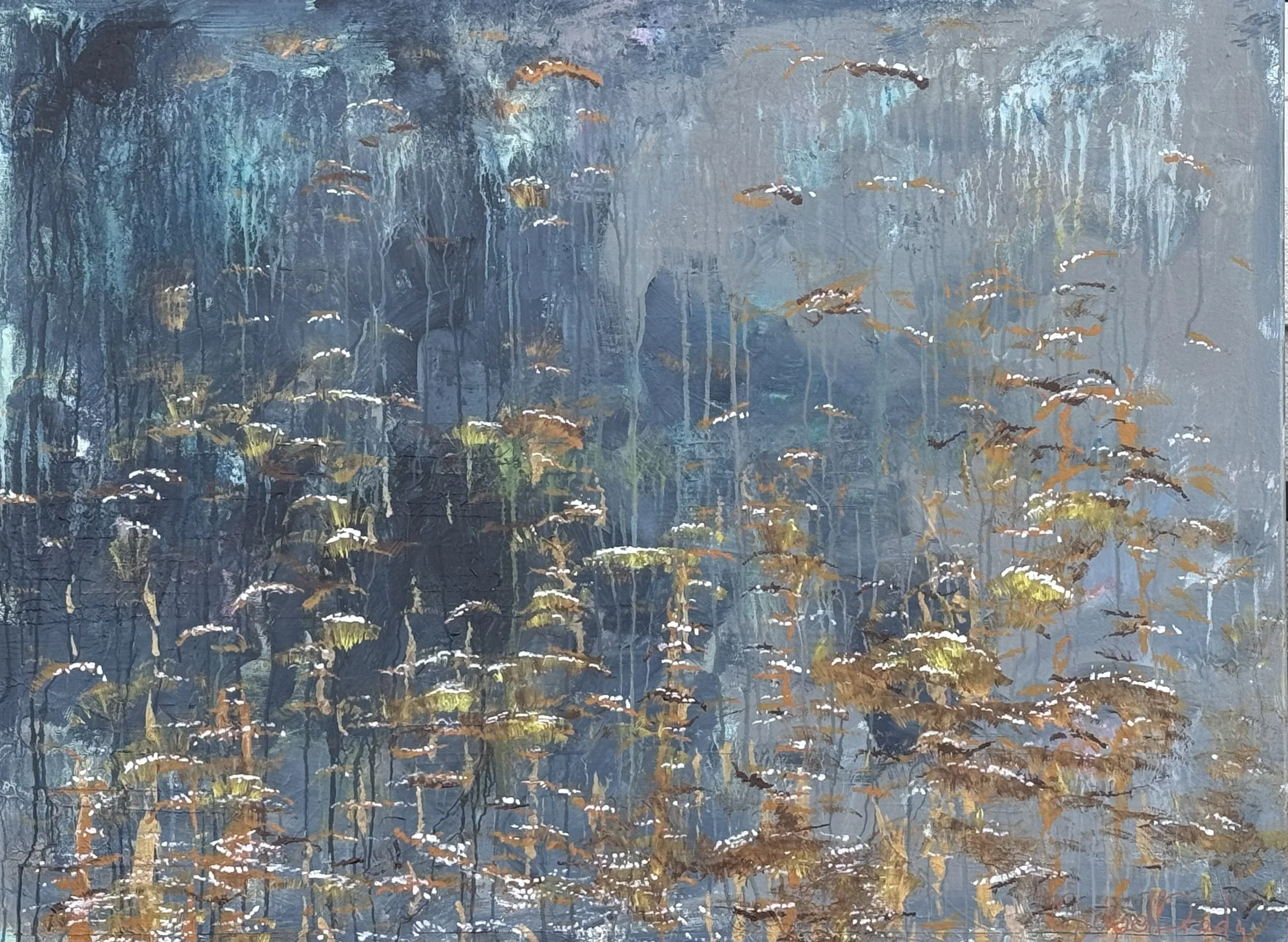 Beneath the Sea 40" x 30"