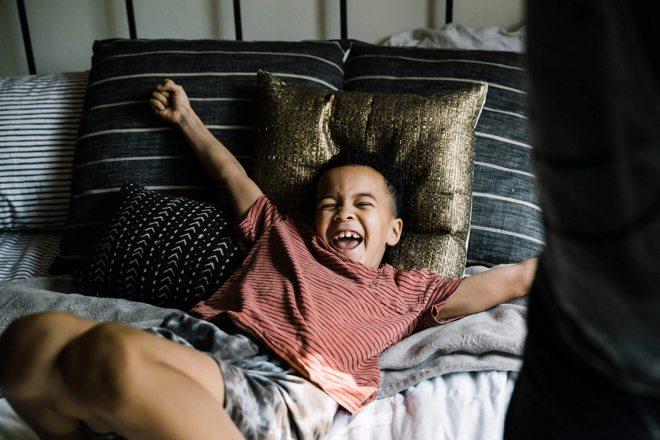 natural playful home bed children fun