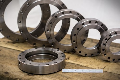 A machined part made at Emig Machine & Tool