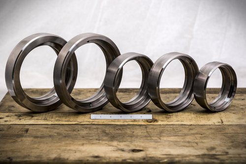 A machined part made at Emig Machine & Tool