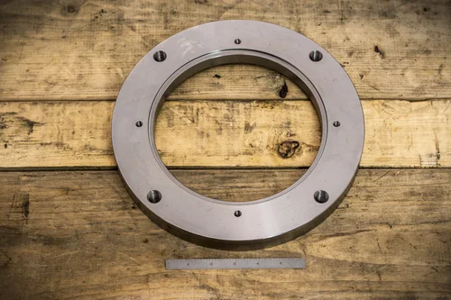 A machined part made at Emig Machine & Tool