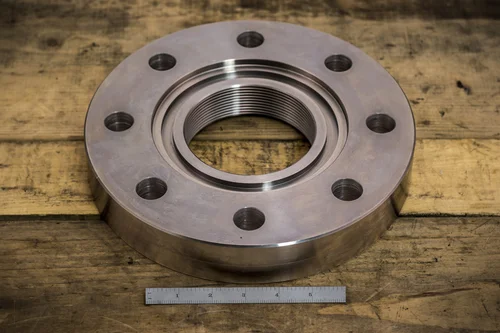 A machined part made at Emig Machine & Tool