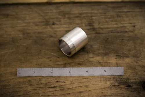 A machined part made at Emig Machine & Tool