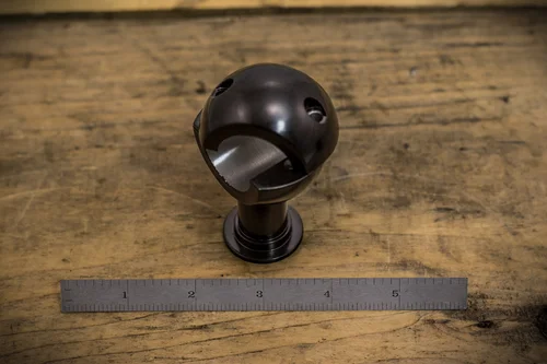 A machined part made at Emig Machine & Tool