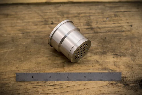 A machined part made at Emig Machine & Tool