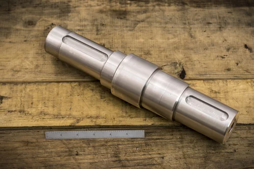 A machined part made at Emig Machine & Tool