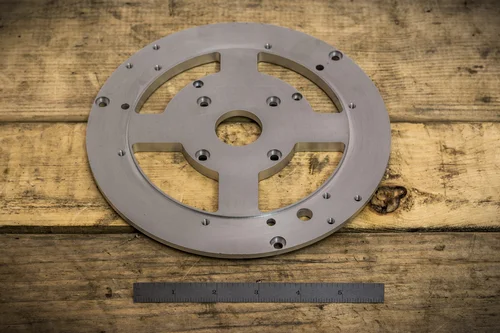 A machined part made at Emig Machine & Tool