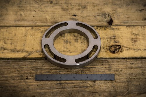 A machined part made at Emig Machine & Tool