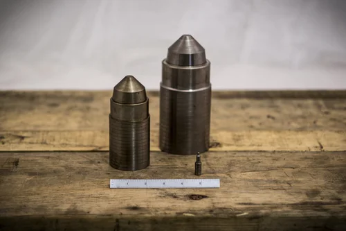 A machined part made at Emig Machine & Tool