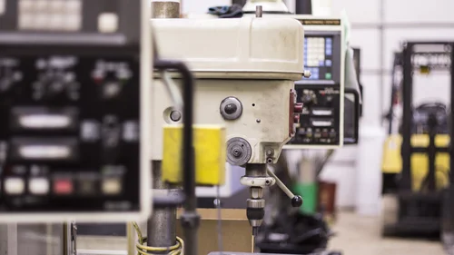 The machine shop floor at Emig Machine & Tool
