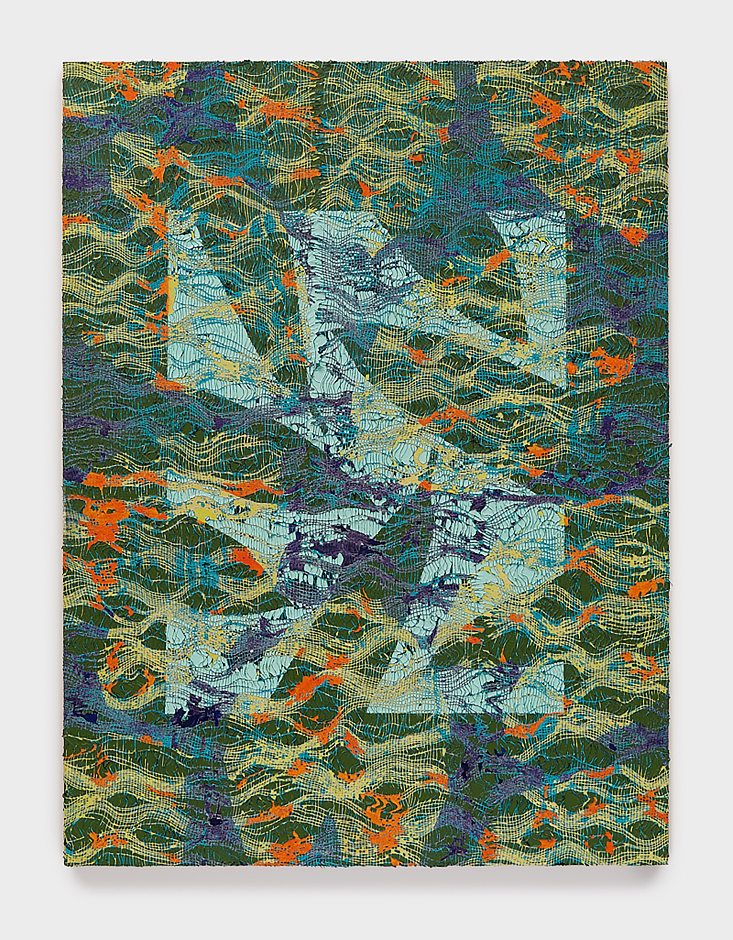 "Plastic Camouflage: Sunrise Over the Lily Pond"
