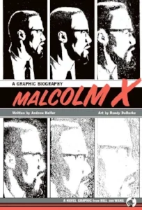 Rating: 3/5 Reading Level - 8th grade and up Teacher Thoughts I think this is one of the few times that I would say that perhaps a graphic novel format was not a good fit for a topic. The book is well drawn and full of important information - but it is more of a brief sketch of Malcolm X's life - much time was spent on his youth. This is a good book to build some background - but it needs to include more of what Malcolm did as a leader - discuss more of his beliefs and impacts on the African-American community - as well as whites