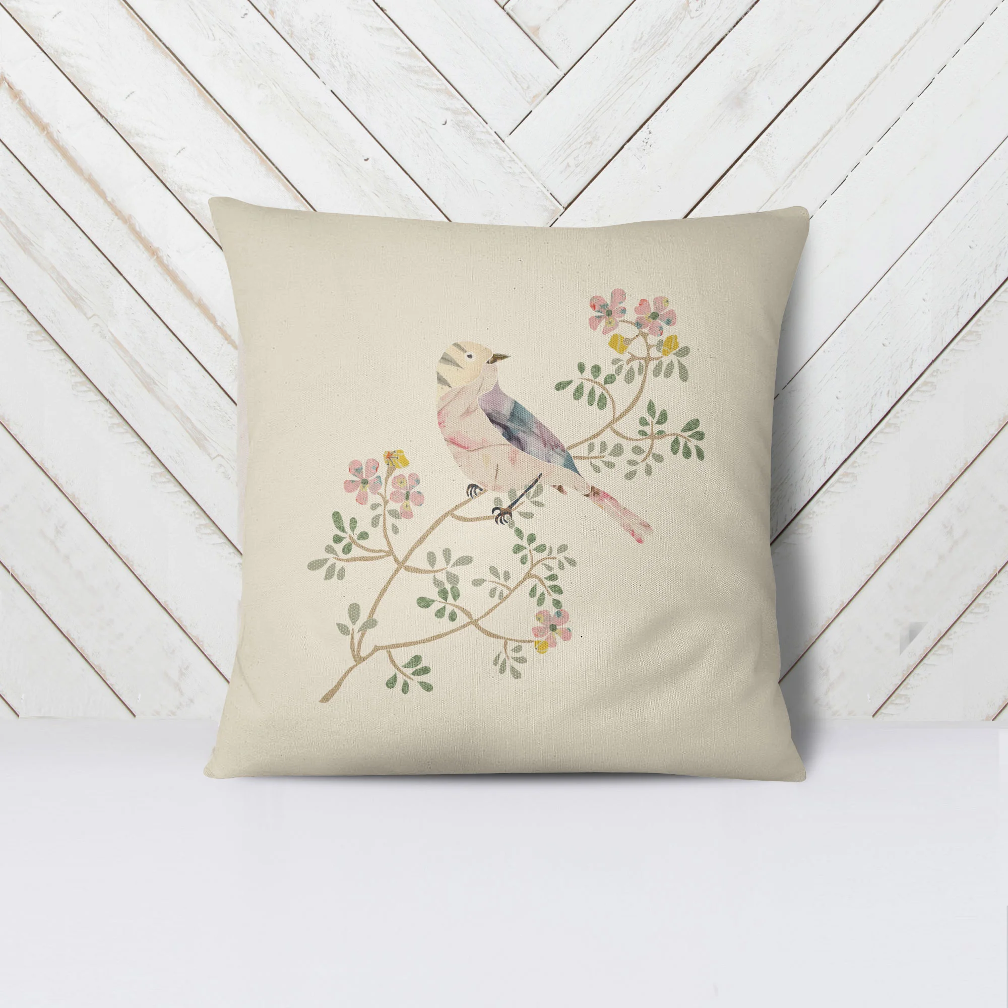 A-Sweet-Tweet-Bird-Illustration-Art-Print-Curiously-Creative-NZ-Cushion.jpg