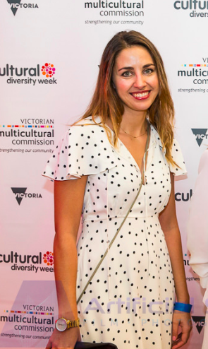 Filmmaker Natalia Chernaya, Director of Outcasting and winner of Encouragement Award at the VMC Film Festival