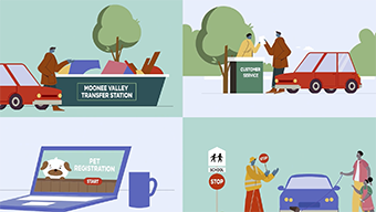 Moonee Valley City Council – Council Services Animation [Animation]
