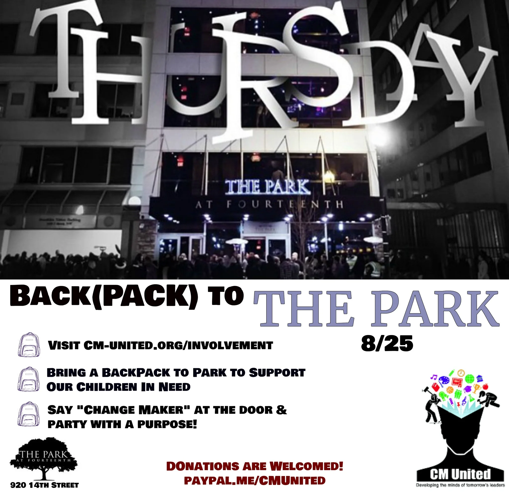 Back(pack) To The Park