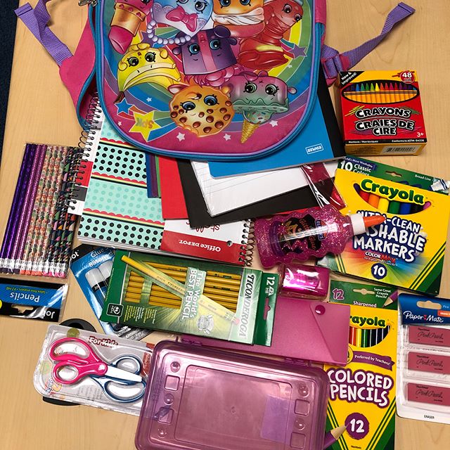 Check out the elementary school &amp; middle school starter packs! This is where your money is going! We are trying to secure 700 of these. It is true - $10 is not enough to acquire one stuffed bag, but your $10 will be added to other people&rsquo;s 