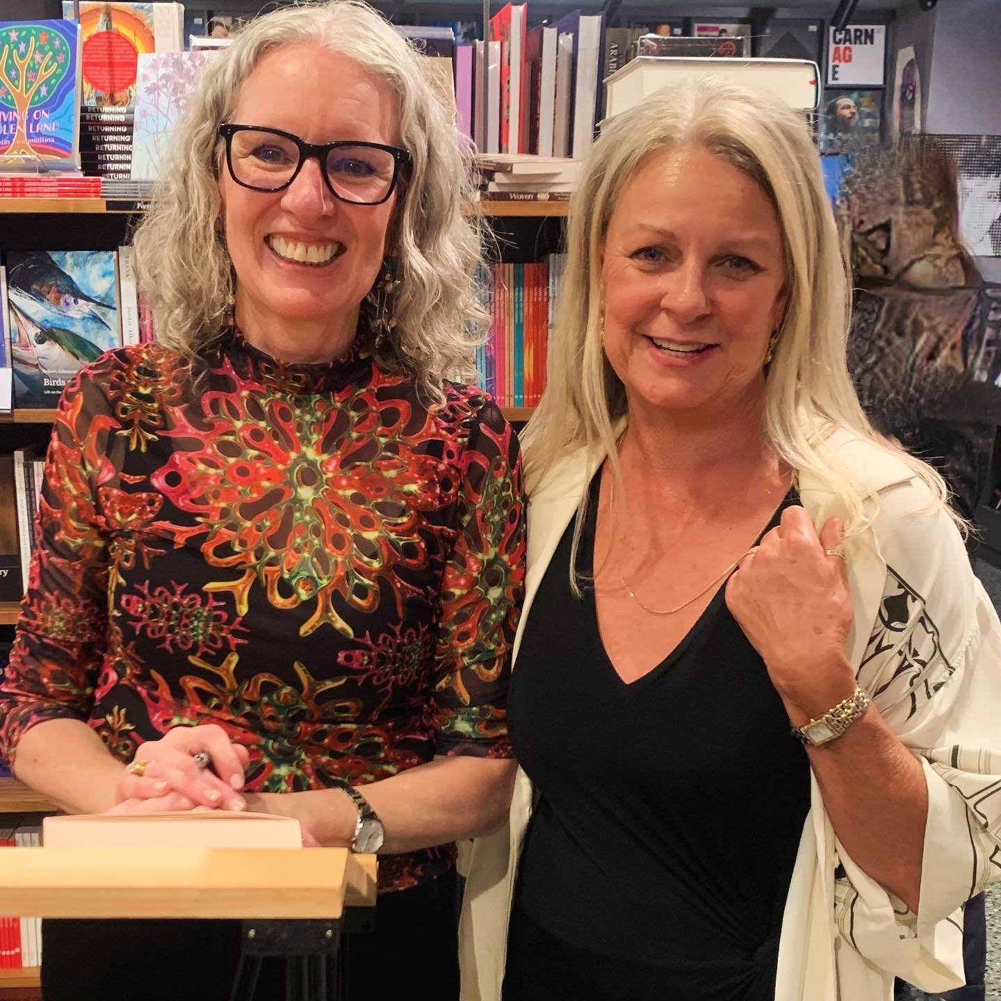 Brimming with celebration! A wonderful launch of Trish Bolton&rsquo;s WHENEVER YOU&rsquo;RE READY all the joy in the room together with a great conversation from Lucy Treloar and Trish about life changing and enduring friendship. 

 #wheneveryourerea