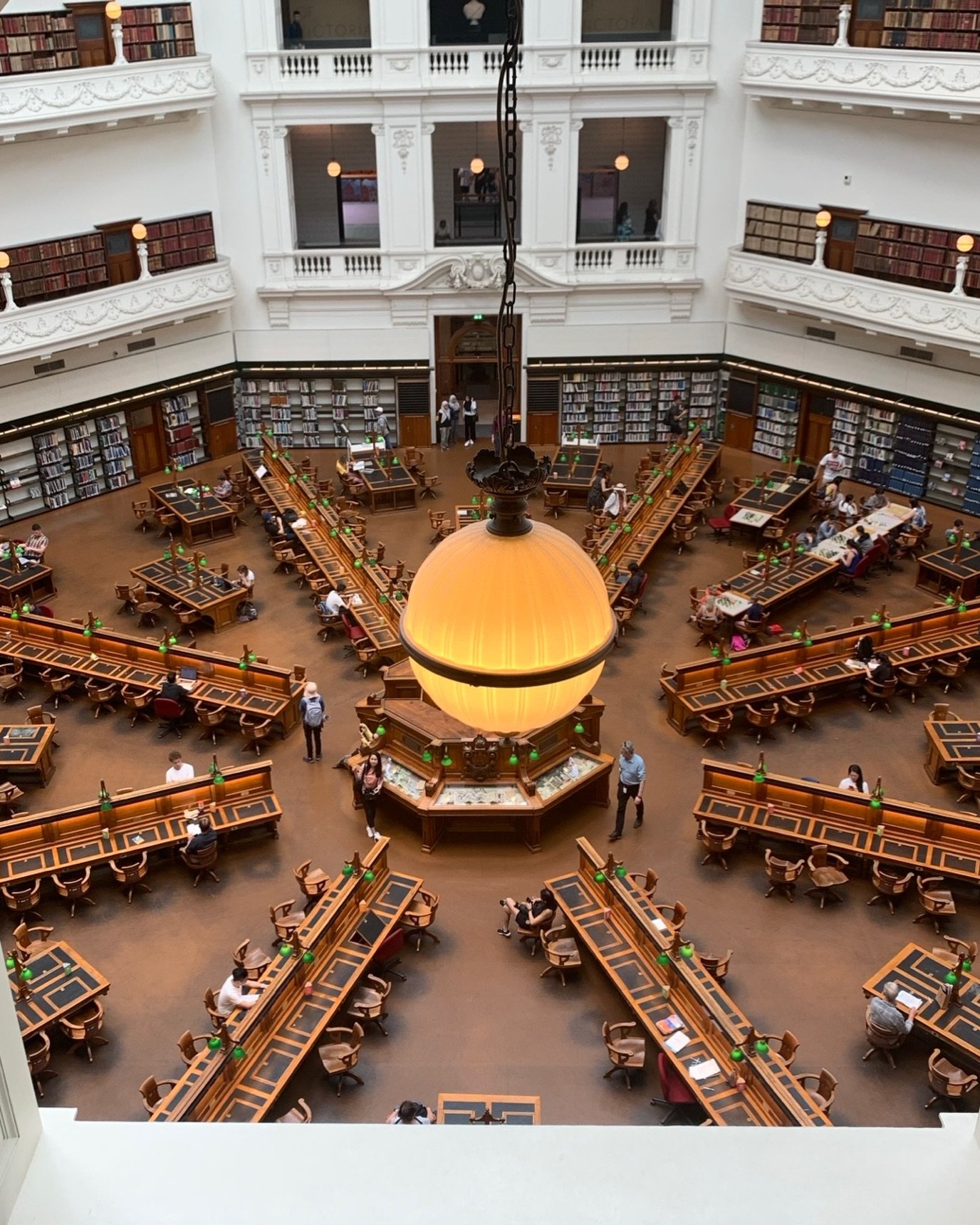 In Ancient Greece, libraries used to be placed next to hospitals and above the library there would be a banner or placard which read &lsquo;places for healing the soul&rsquo; 

 
&ldquo;Our beloved State Library of Victoria is under threat.
Proposed 