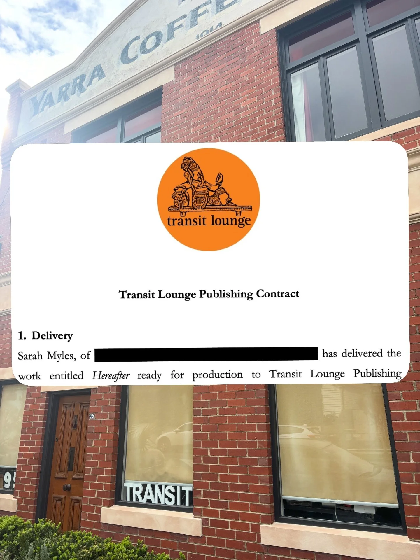 Delighted to have found a home for HEREAFTER, my homecoming novel with @transitloungepublishing