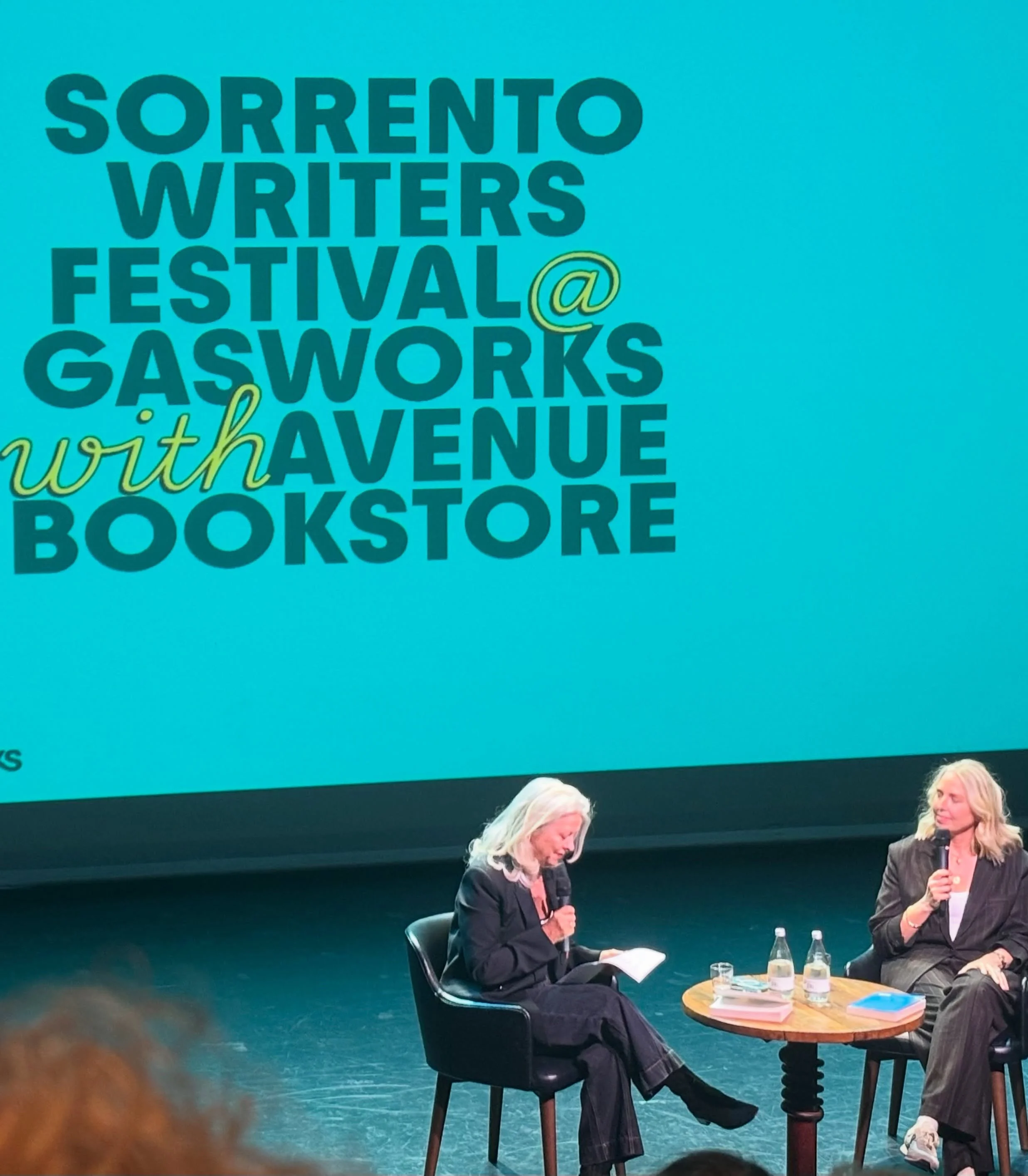 Deeply moved by this visceral, generous conversation about Hannah Richell&rsquo;s life affirming memoir &lsquo;An Ocean and a Day&rsquo;, ideally interviewed by Corrie Perkin, together with @avenuebookstore
@hannahrichell
@corrieisreading
@sorrentowr