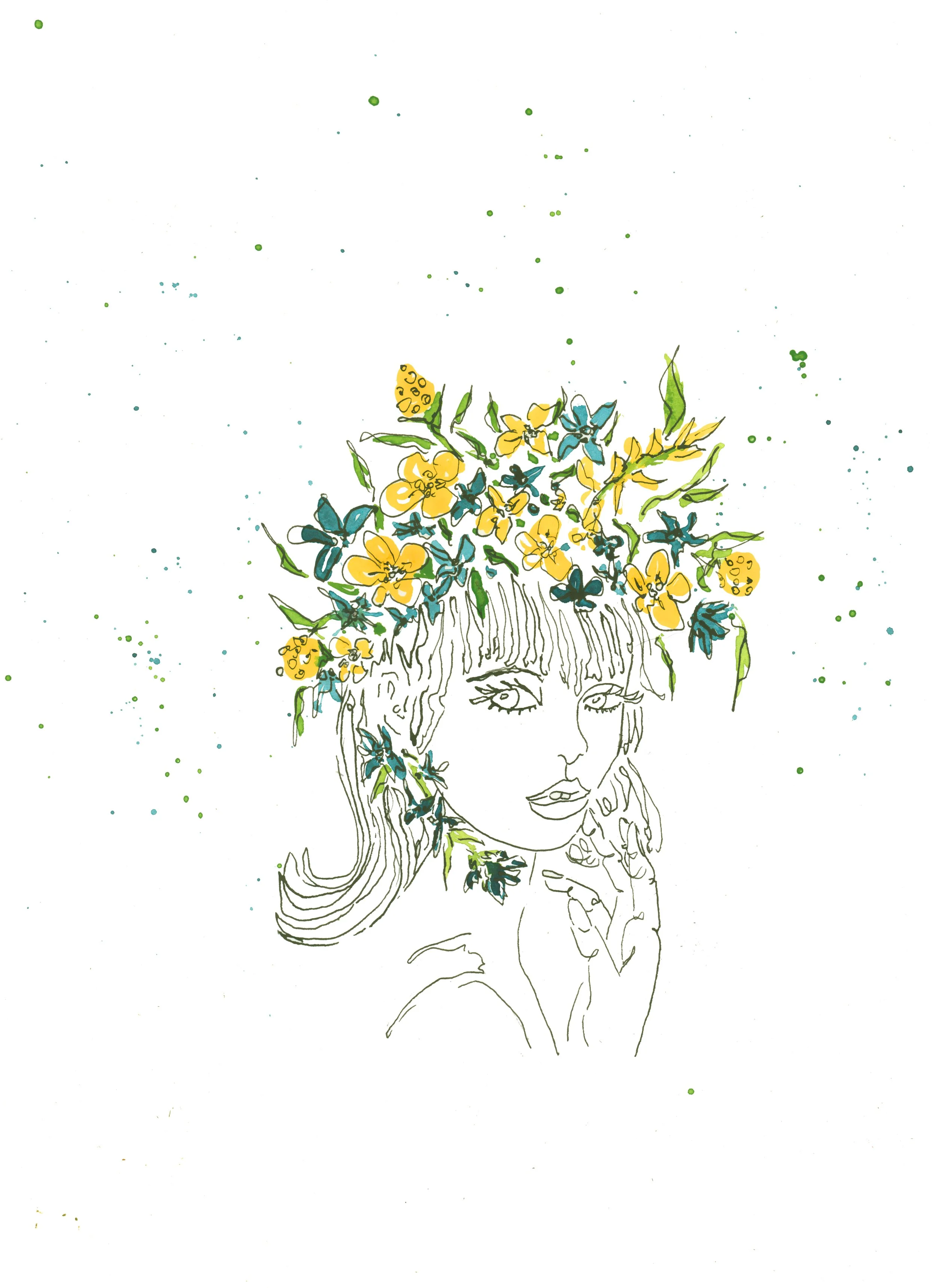 Blue & Yellow Flower Lady copy.jpg