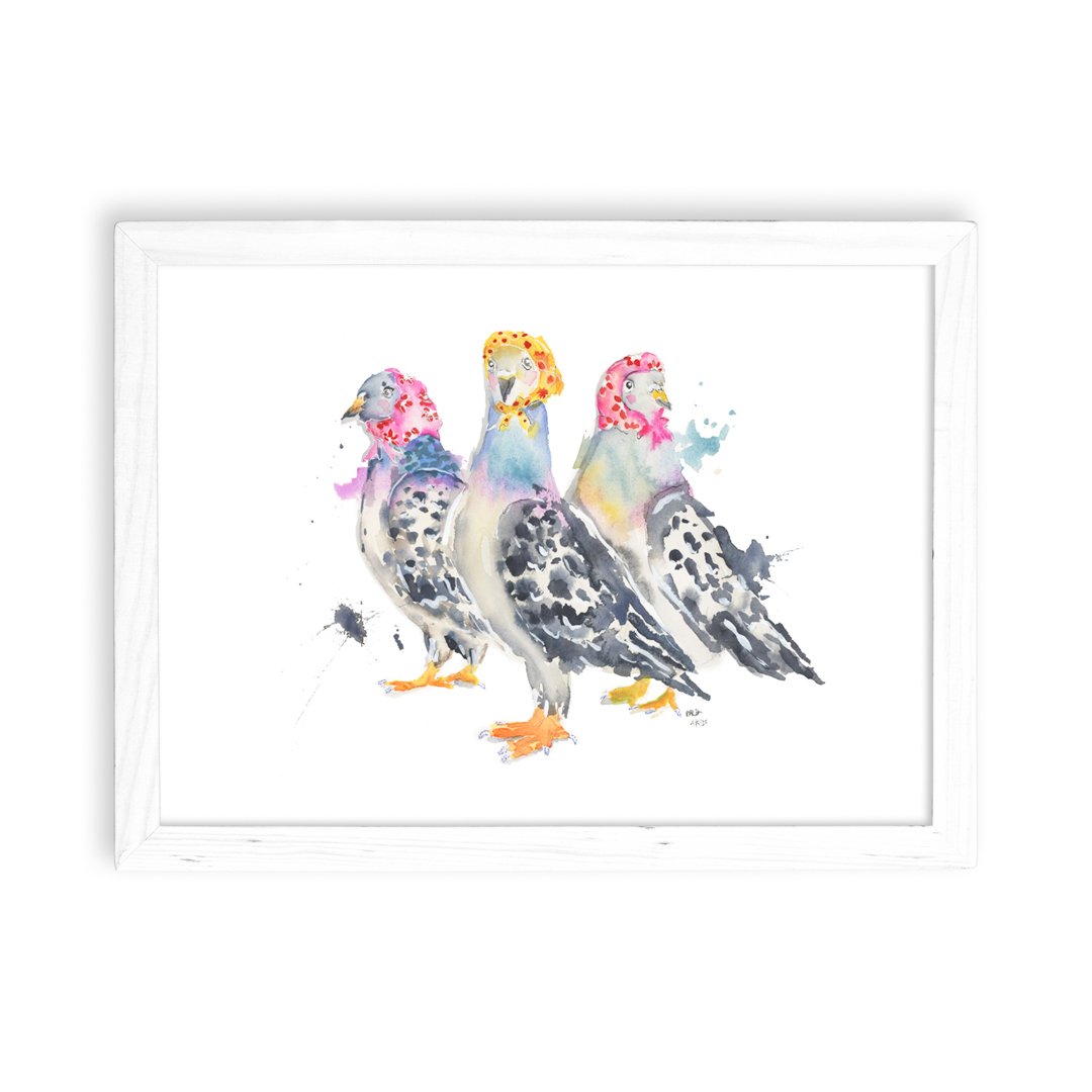 Babushka Pigeons Framed.jpg