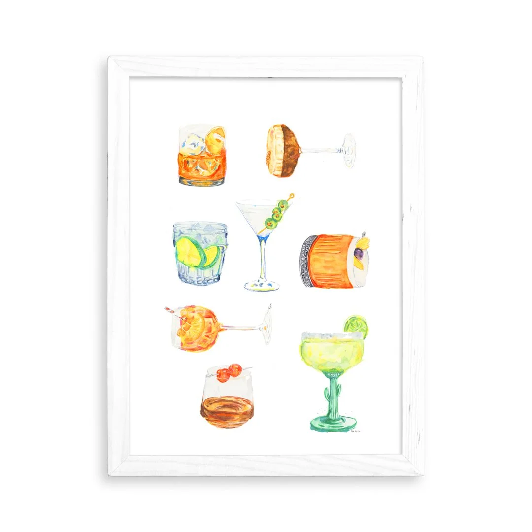 Cocktail Collage Framed.jpg