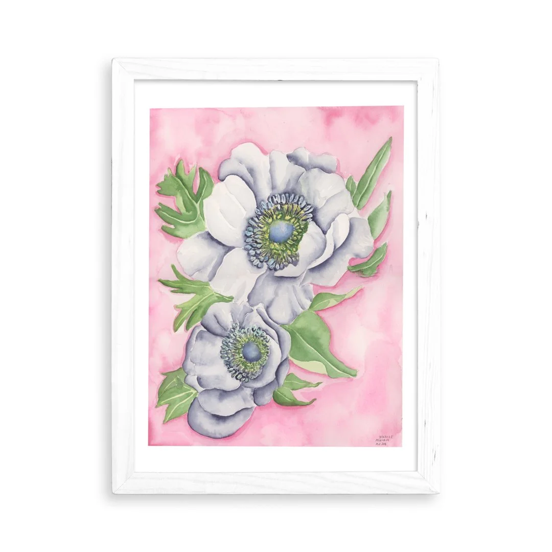 Two Blue Anemones Framed.jpg