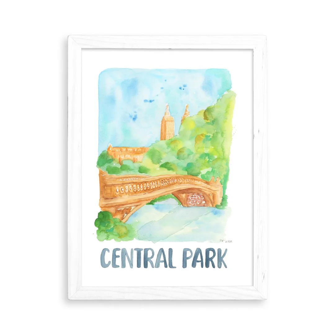 Central Park Bridge Framed.jpg