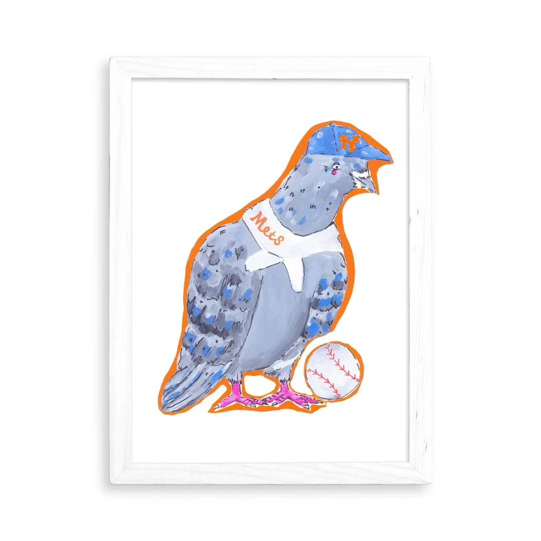 Mets Pigeon Tom Terrific Framed.jpg