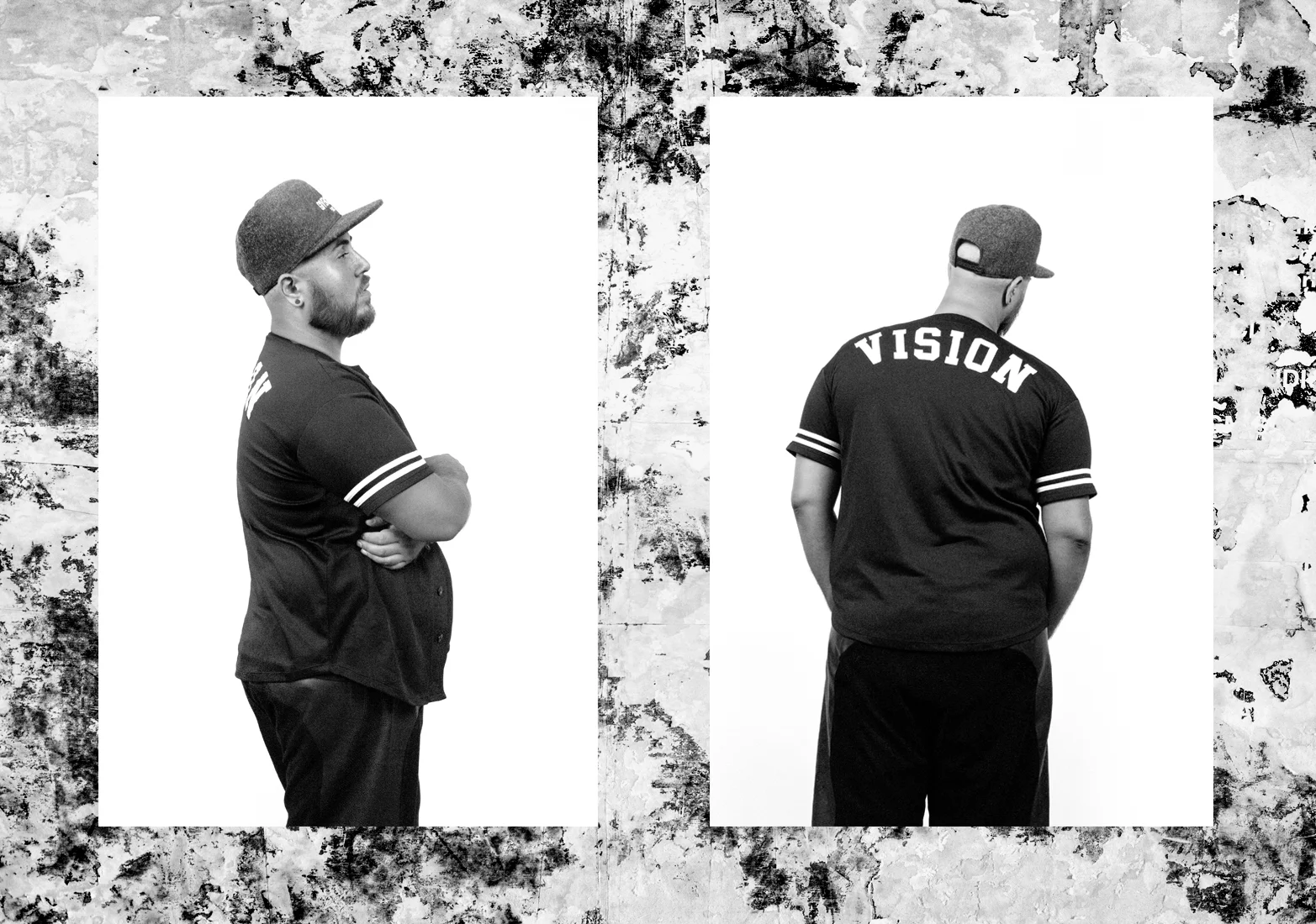 Baseball jersey by Vision Streetwear. 