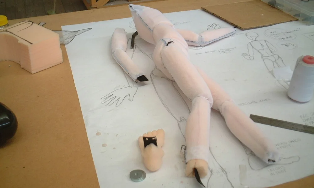 teaching puppet for VCA c.2006