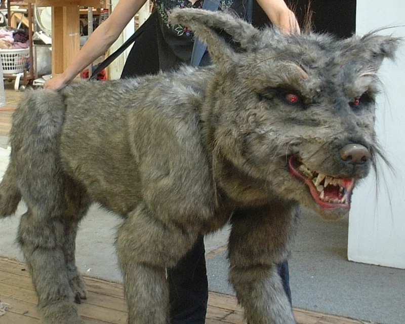 Maugrim, design Philip Millar, construction Philip Millar, Priscilla, Katrina Gaskell