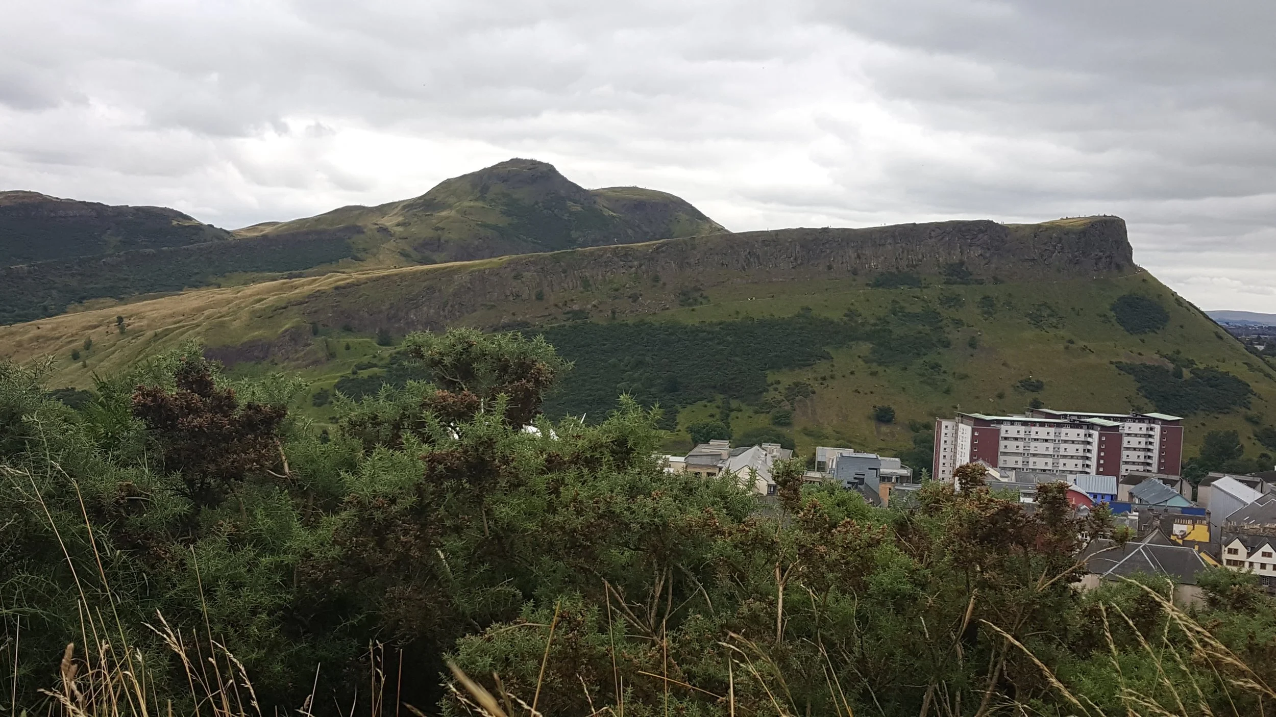 View from atop Calton Hill.