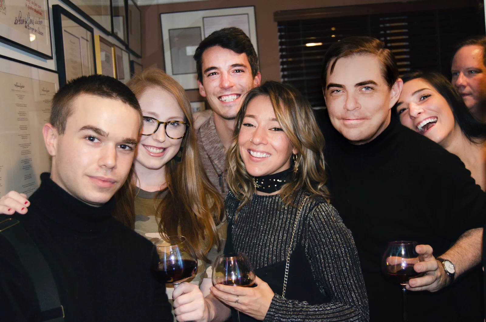 A reunion from the staff of the Romio App at he 360bespoke Holiday Party. Left to right: Zen Pace, Jenny Maughan, Fillip Hord (of @horderly), Sara Stannard (@stylesarah) and Jamie Hord (@horderly)
