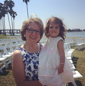 Grandma + Flower Girl Duties