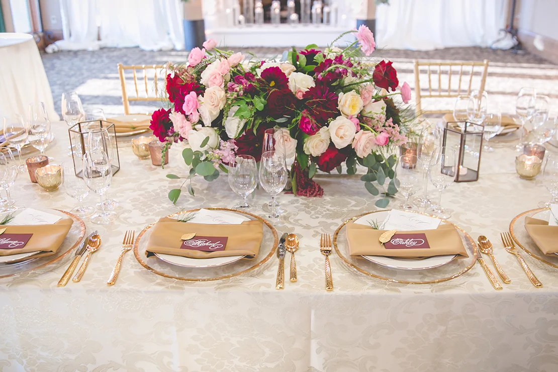 Beauty in Bloom | Elegant Country Club Wedding Styled Shoot