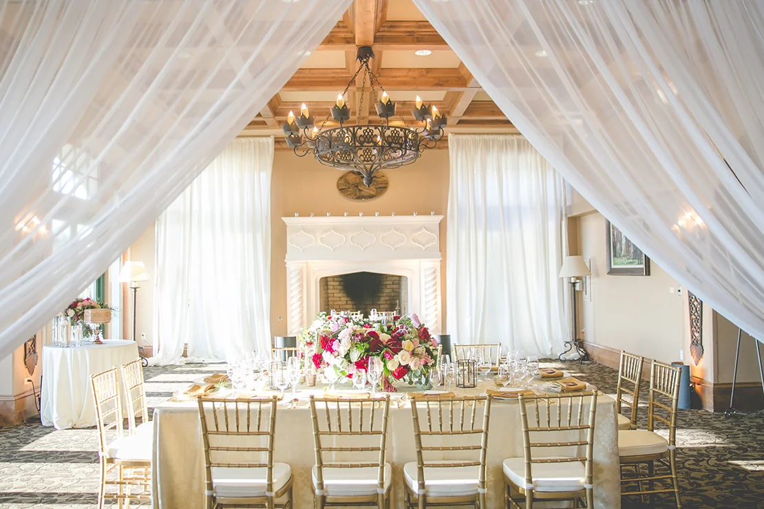 Beauty in Bloom | Elegant Country Club Wedding Styled Shoot