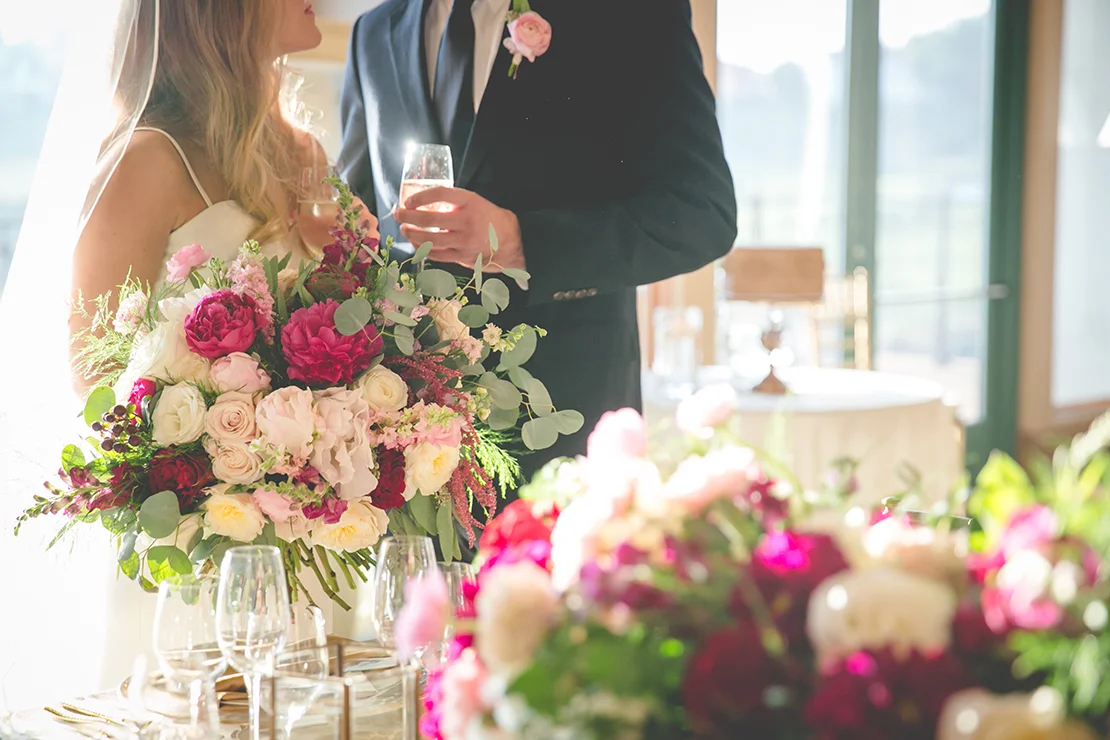 Beauty in Bloom | Elegant Country Club Wedding Styled Shoot