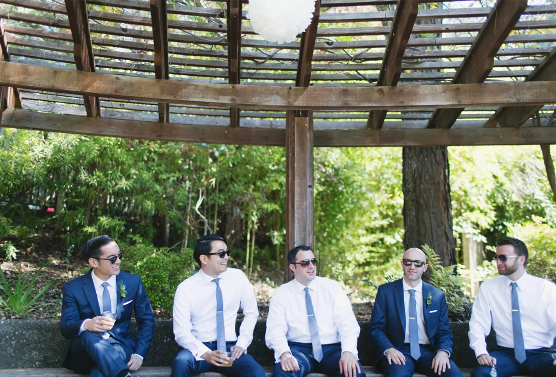 Abigail and Trung | Marin Art and Garden Center Ross Wedding