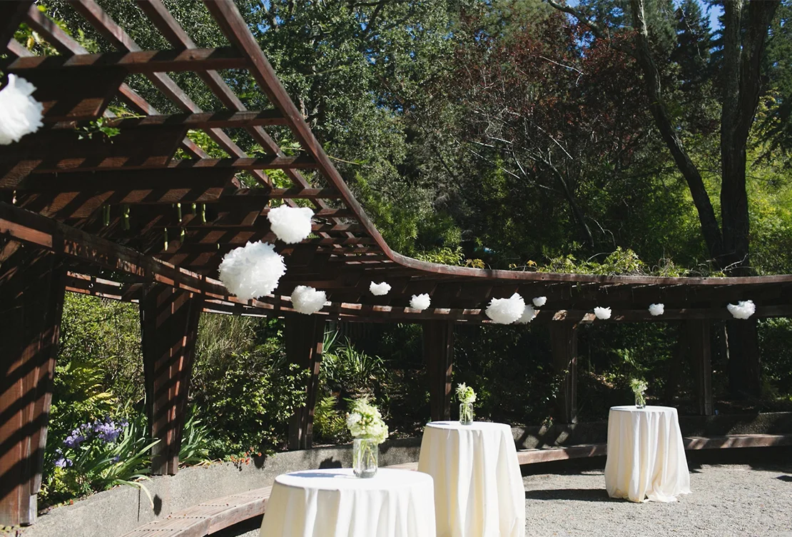 Abigail and Trung | Marin Art and Garden Center Ross Wedding