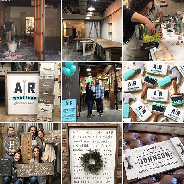 Alright, Sweet + Crafty friends. It&rsquo;s time to finally share some really exciting news from 2018! 3 weeks ago, we had the grand opening of our new DIY workshop space in Midtown, Sacramento. I assure you that I will continue to take on wedding an