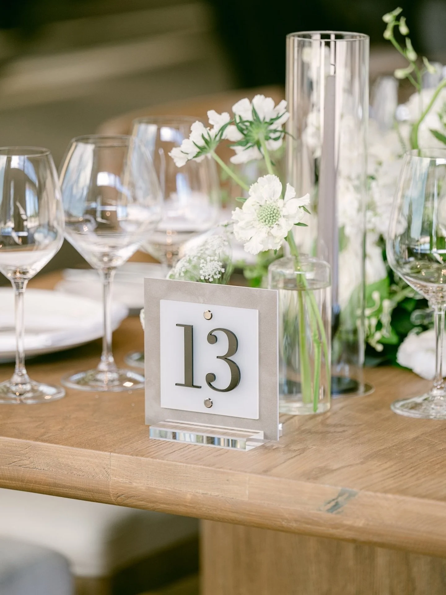 Elegant. Sophisticated. Chic.

We incorporated the same velvet texture we used for the invitations to create a cohesive look and feel from the first glimpse at the stationery through to the day-of details. 

Planning and Design: @asavvyevent 
Photogr
