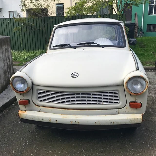 The miracle of car reproduction in Iceland.