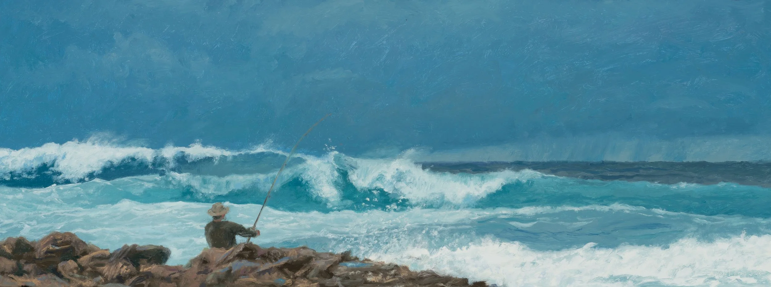 Fisherman at Deadman's Rocks          