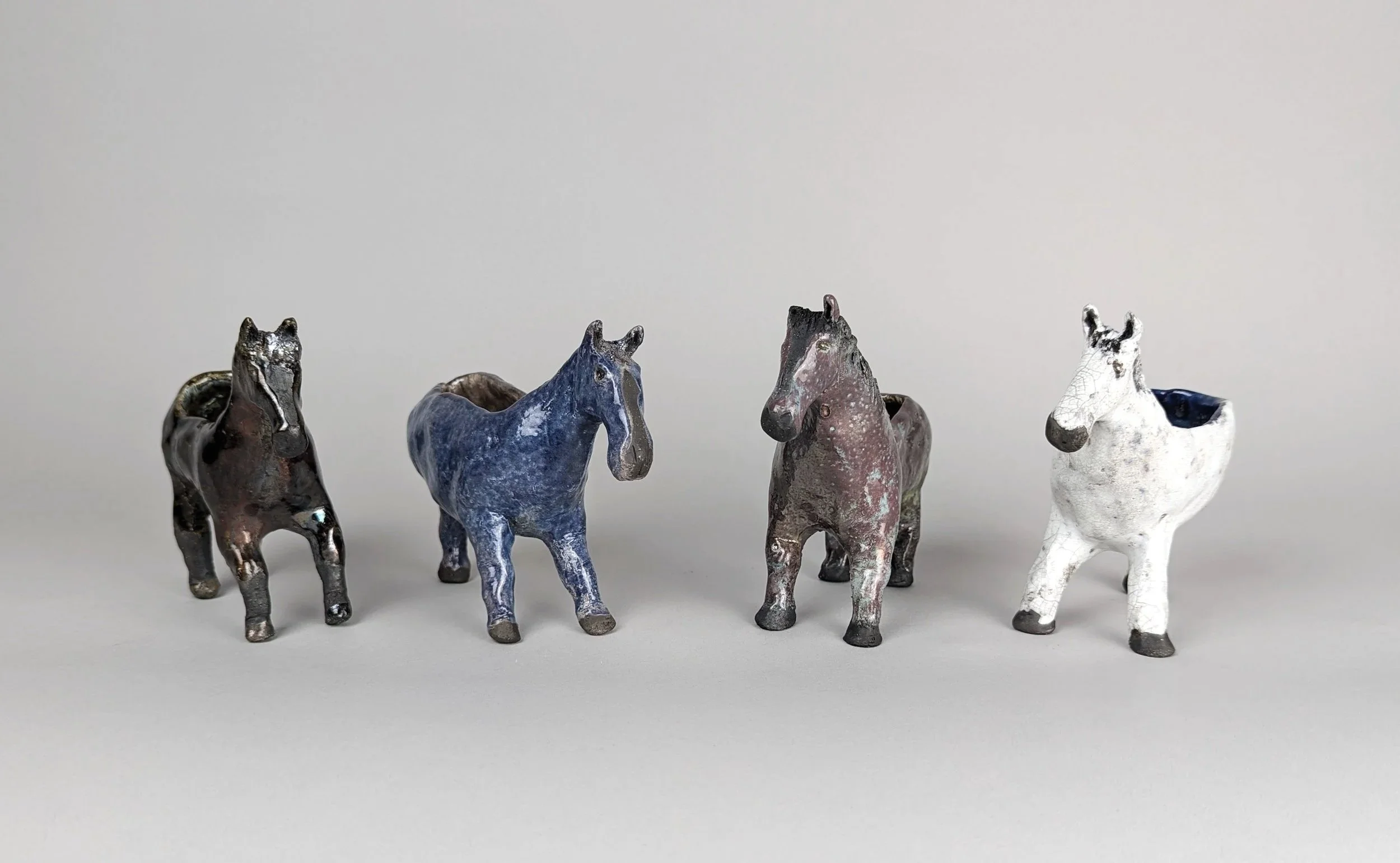  Raku horses £45 